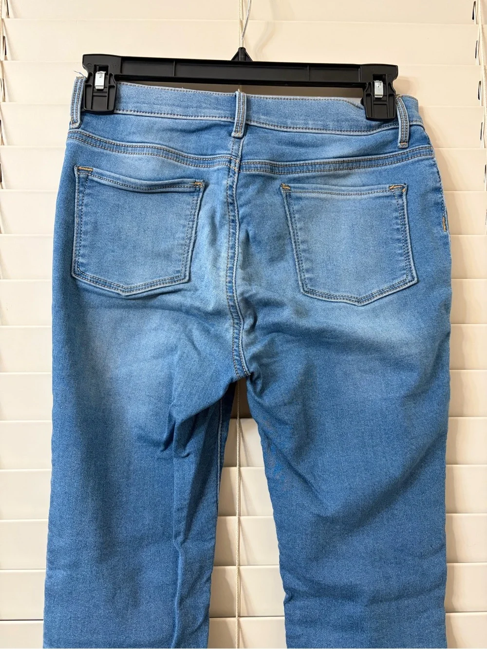Old Navy Girls 14 Jeggings Blue Denim Stretch Skinny Jeans Kid Pants Medium-Wash